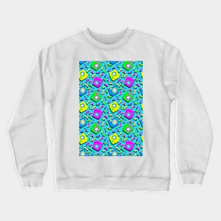 80s retro washing machines Crewneck Sweatshirt